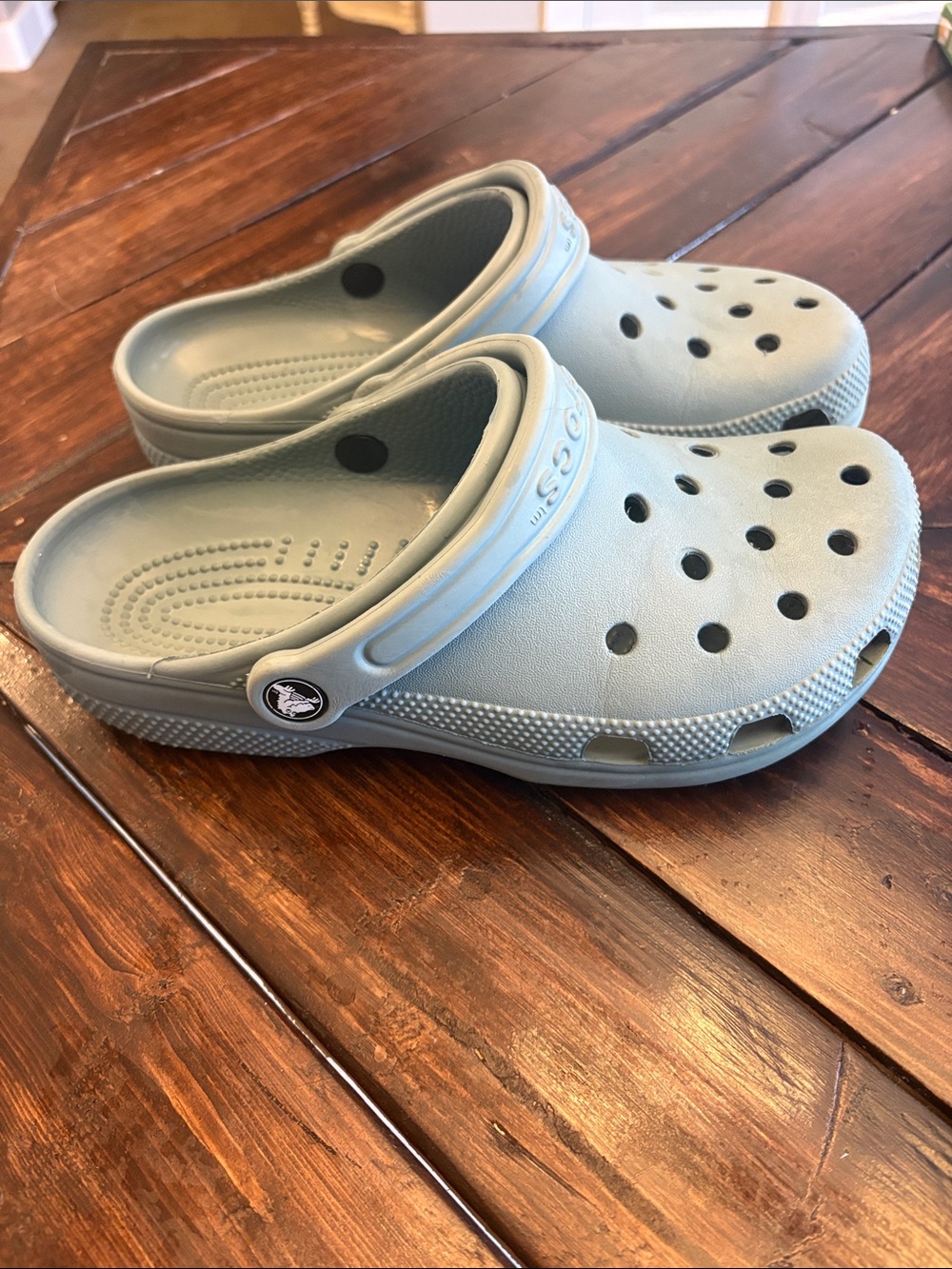 CROCS Women’s Classic Clog in Pale Blue